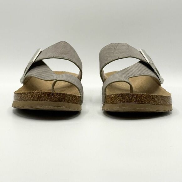 Bjorndal - Laurie Faux Leather Slip-On Single Band Toe Strap Cork Bed - Women’s - Picture 3 of 9
